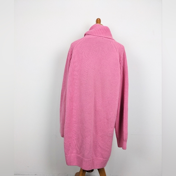 Lazy Oaf Pink Knit Sweater Dress Medium - Picture 5 of 12